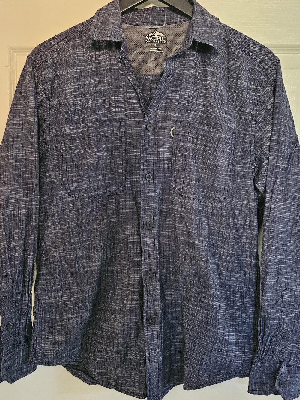 Pacific Trail Blue Button-Up Shirt